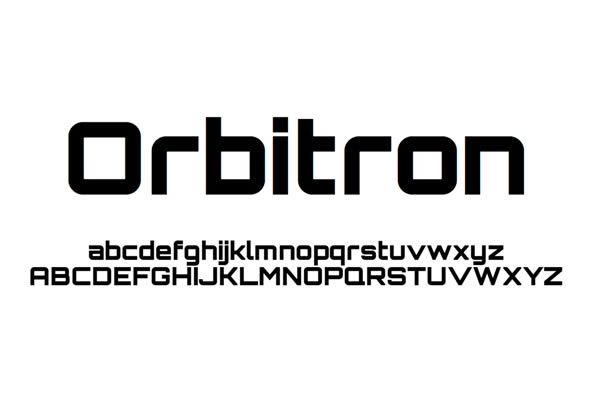 Orbitron Geometric Sans-Serif Бесплатно