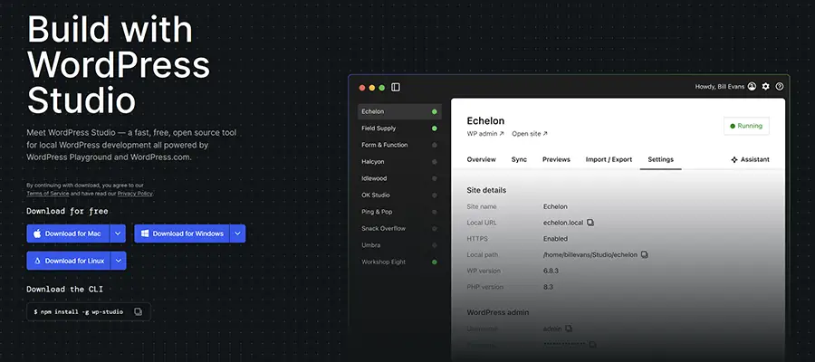 WordPress Студия